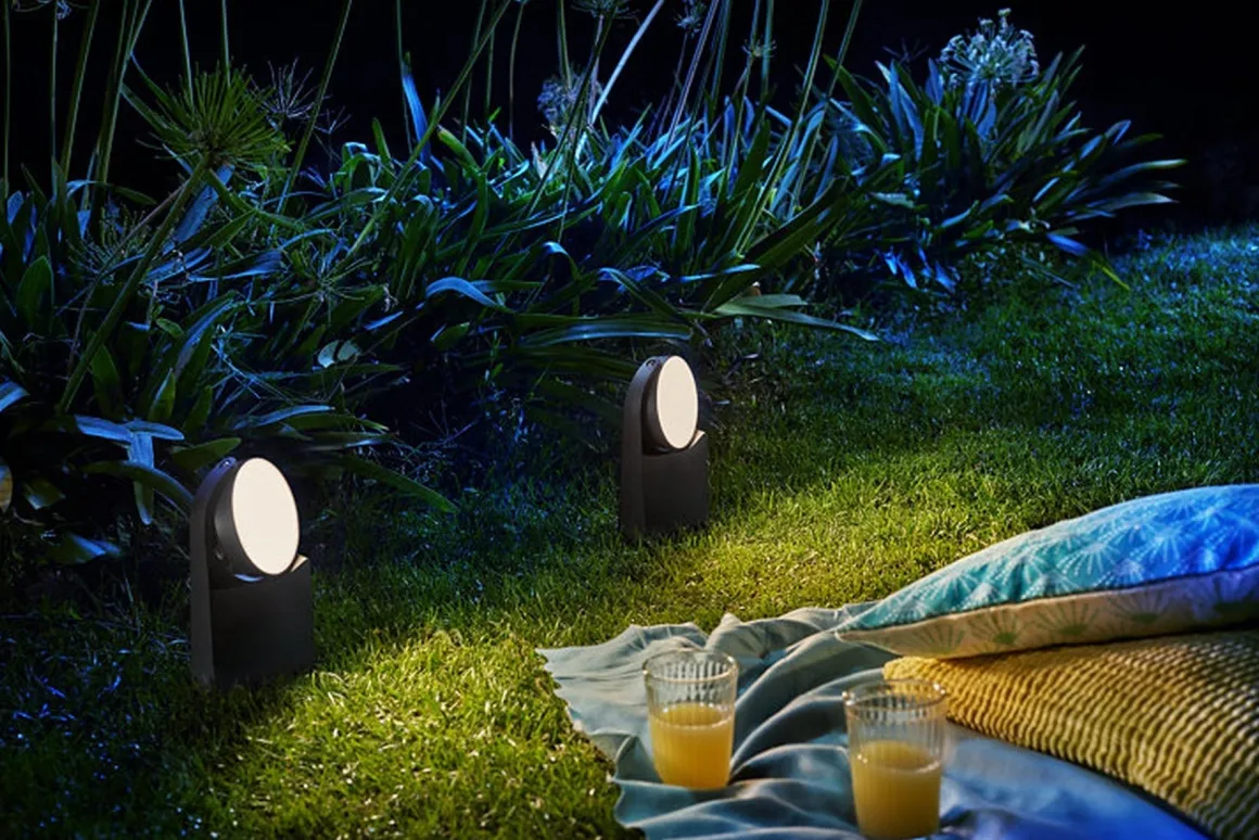 Philips Mimosa uplight 7W 2700K IP44 25 - Antrasitt