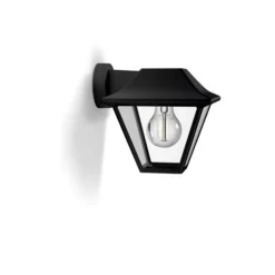 Philips myGarden Alpenglow vegglampe ned utendørs IP44 - Svart