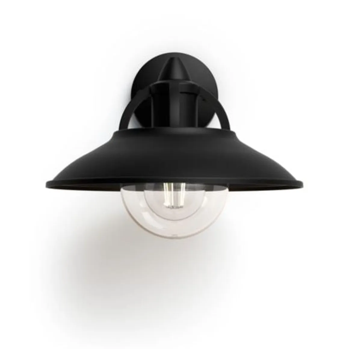 Philips myGarden Cormorant vegglampe utendørs IP44 - Svart