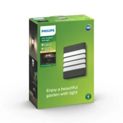 Philips myGarden Raccoon vegglampe utendørs 3W IP44 - Antrasitt