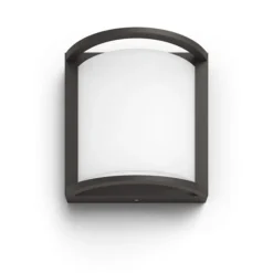 Philips myGarden Samondra vegglampe utendørs IP44 12W LED - Svart