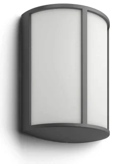 Philips myGarden Stock LED vegglampe, antrasitt