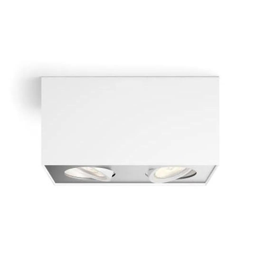 Philips myLiving dobbel takspot 2x4,5W warmglow