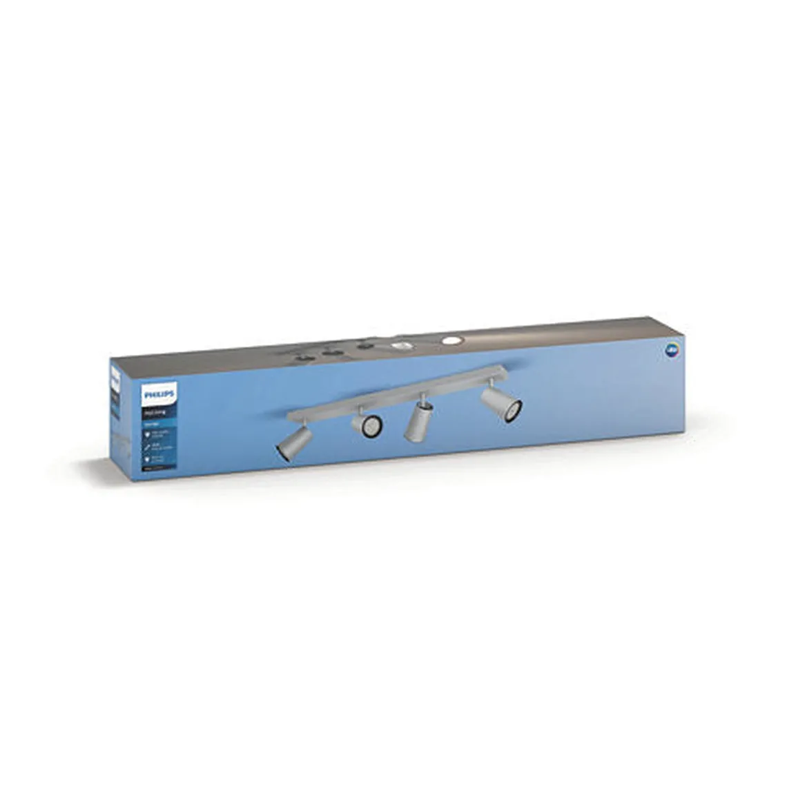 Philips myLiving Paisley med 4 spot GU10