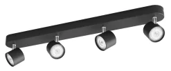 Philips myLiving star taklampe 4x4,5W 2700 Kelvin dimbar - Svart