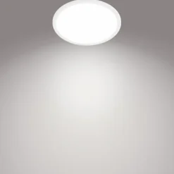 Philips superslim taklampe 25 cm 15W 4000 IP44 Kelvin 3-step dim - Hvit