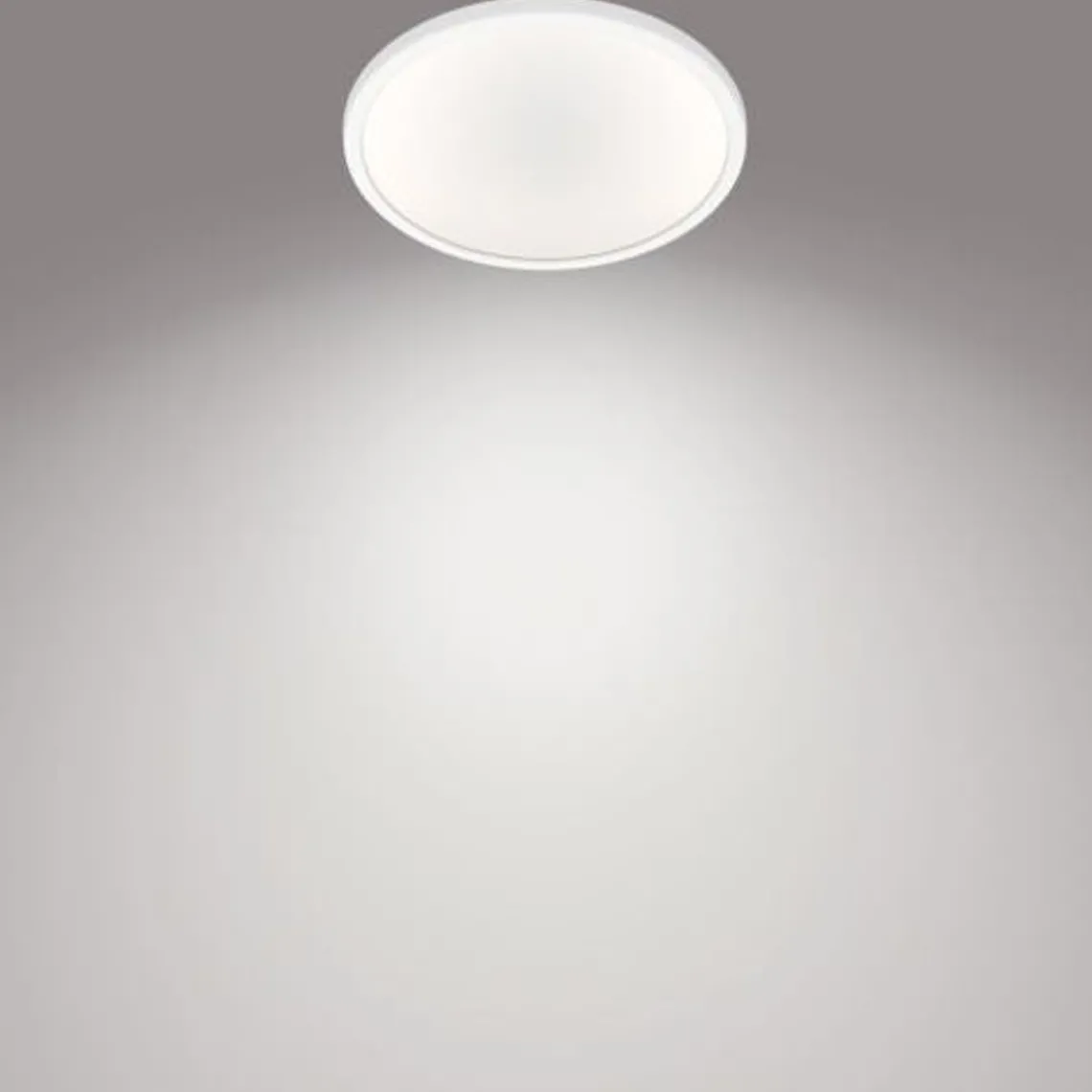 Philips superslim taklampe 30 cm 18W 4000 Kelvin 3-step dim - Hvit
