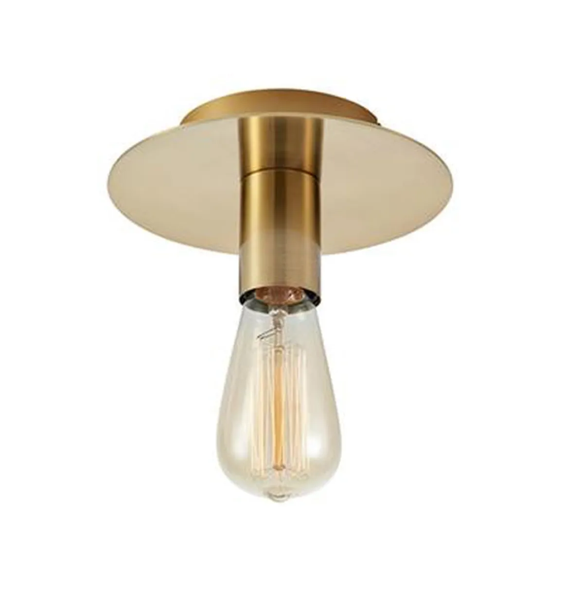 Piatto taklampe - Messingfarget - Messing