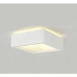 Plastra firkantet taklampe 25x25 cm E27