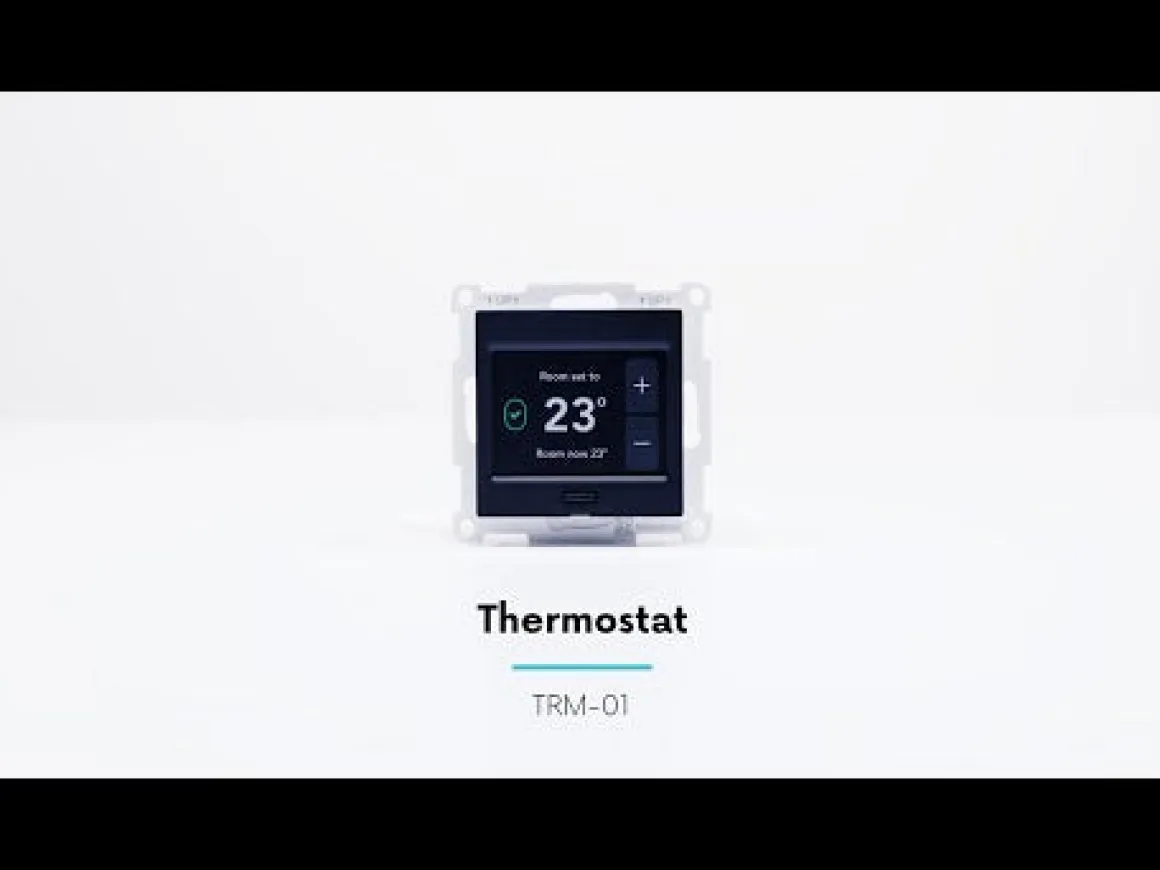 Plejd termostat TRM-01 - Passer til ELKO ramme
