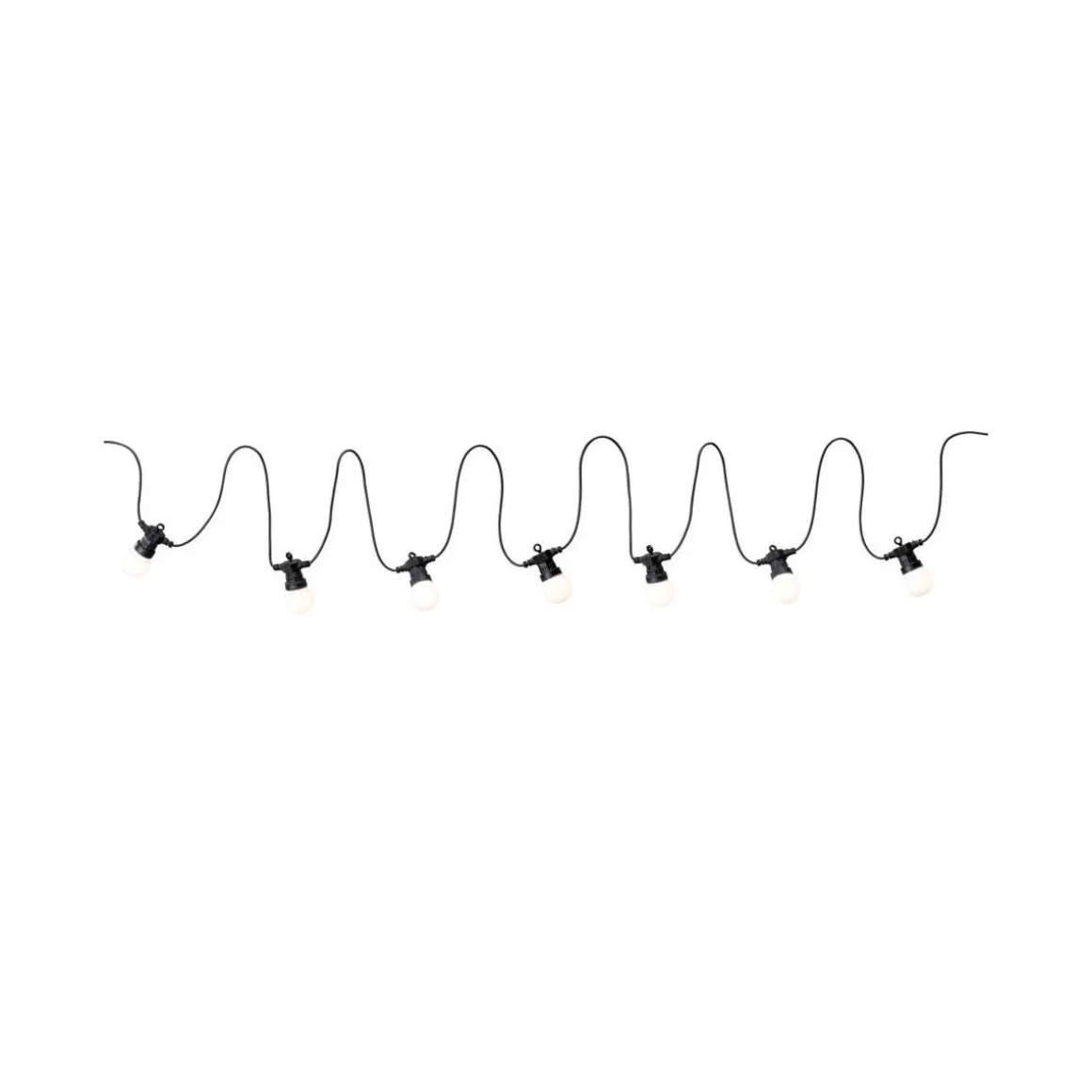 Plug & Shine Fairy Lights lysslynge 6,8 meter 7 x 0,2 Watt 3000 Kelvin