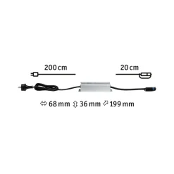 Plug & Shine Strømforsyning 75 Watt - 230/24 Volt