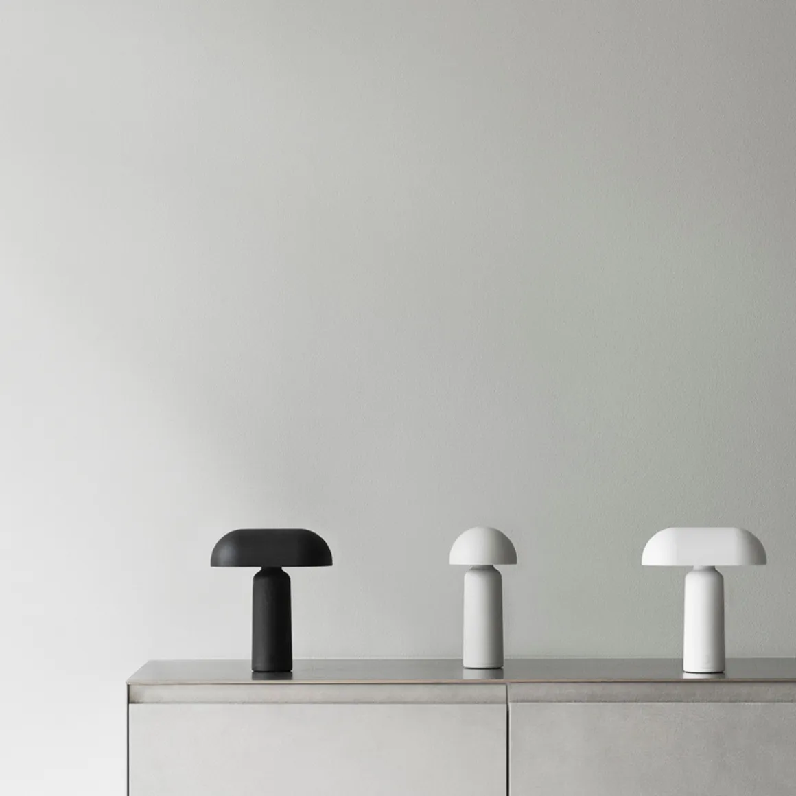 Porta bordlampe - Svart