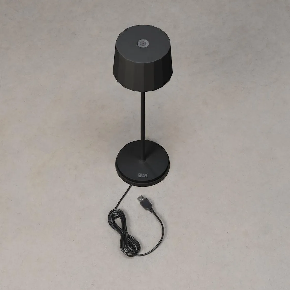 Positano bordlampe oppladbar utendørs IP54 - Svart