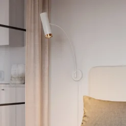 Puls XL vegglampe - Matt Hvit