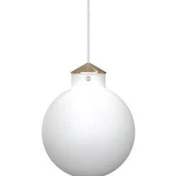 Raito takpendel 30 rund - Opal hvit