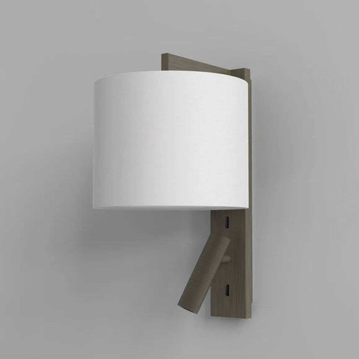 Ravello LED Reader vegglampe rund skjerm