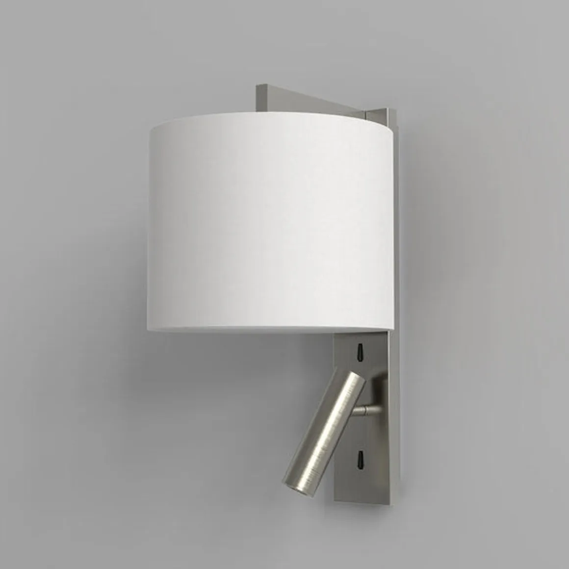 Ravello LED Reader vegglampe rund skjerm