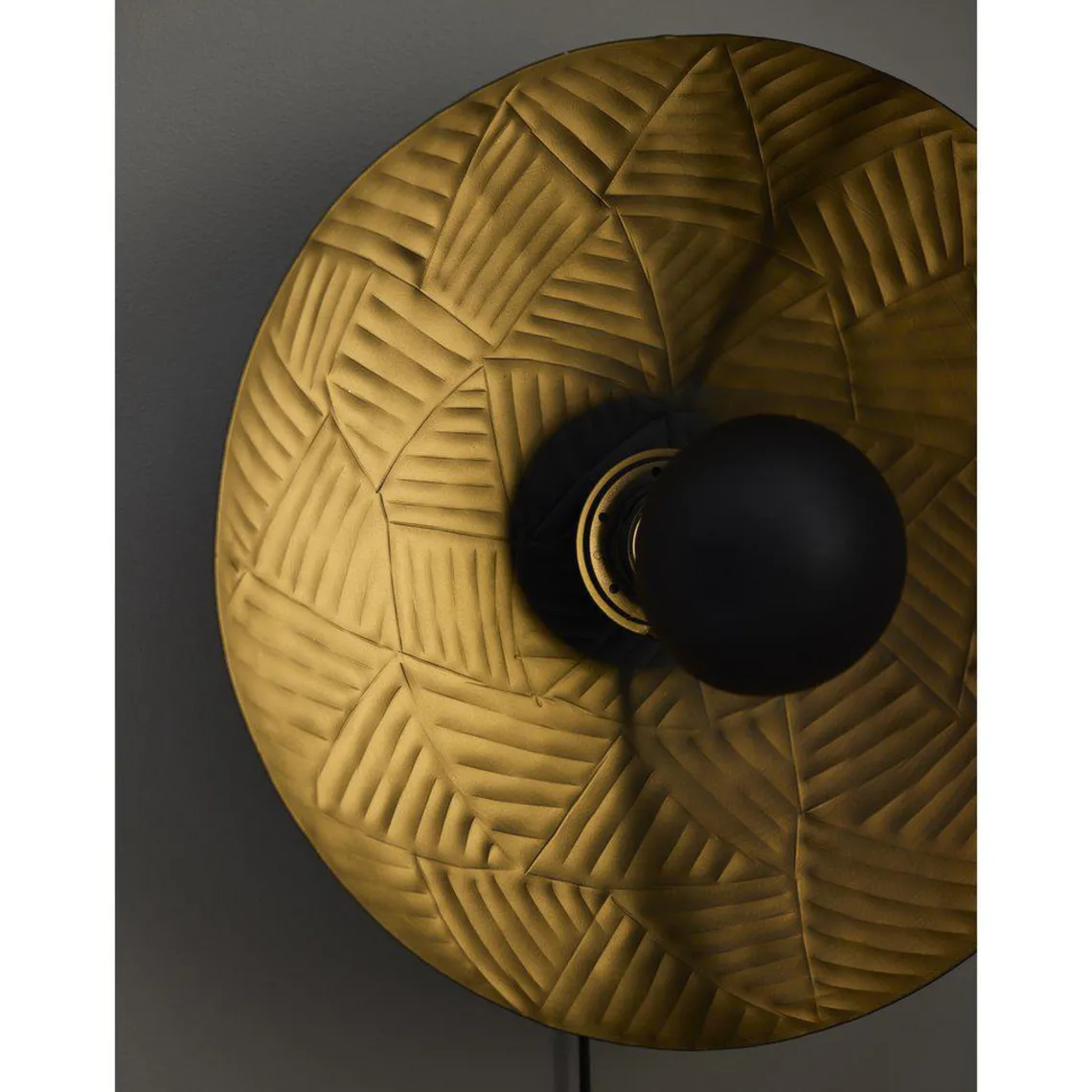 Ribble vegglampe 35 - Svart