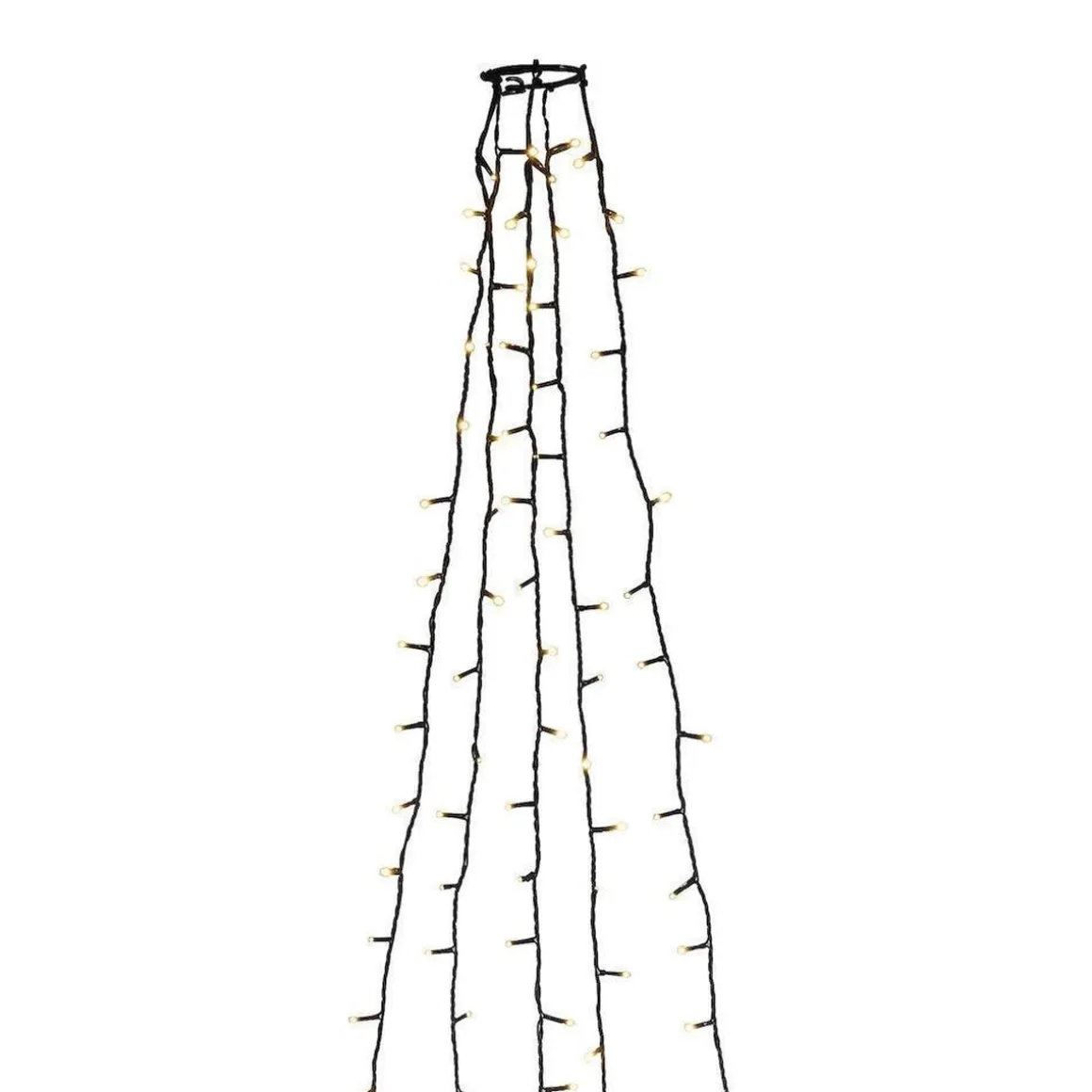 Ring slynge for juletre 5x50 LED 300 cm - Amber