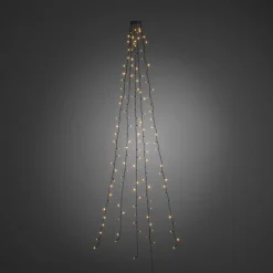 Ring slynge for juletre 5x50 LED 300 cm - Amber