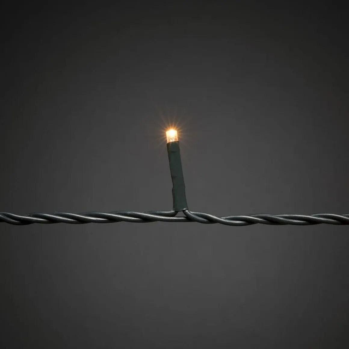 Ring slynge for juletre 5x50 LED 300 cm - Amber