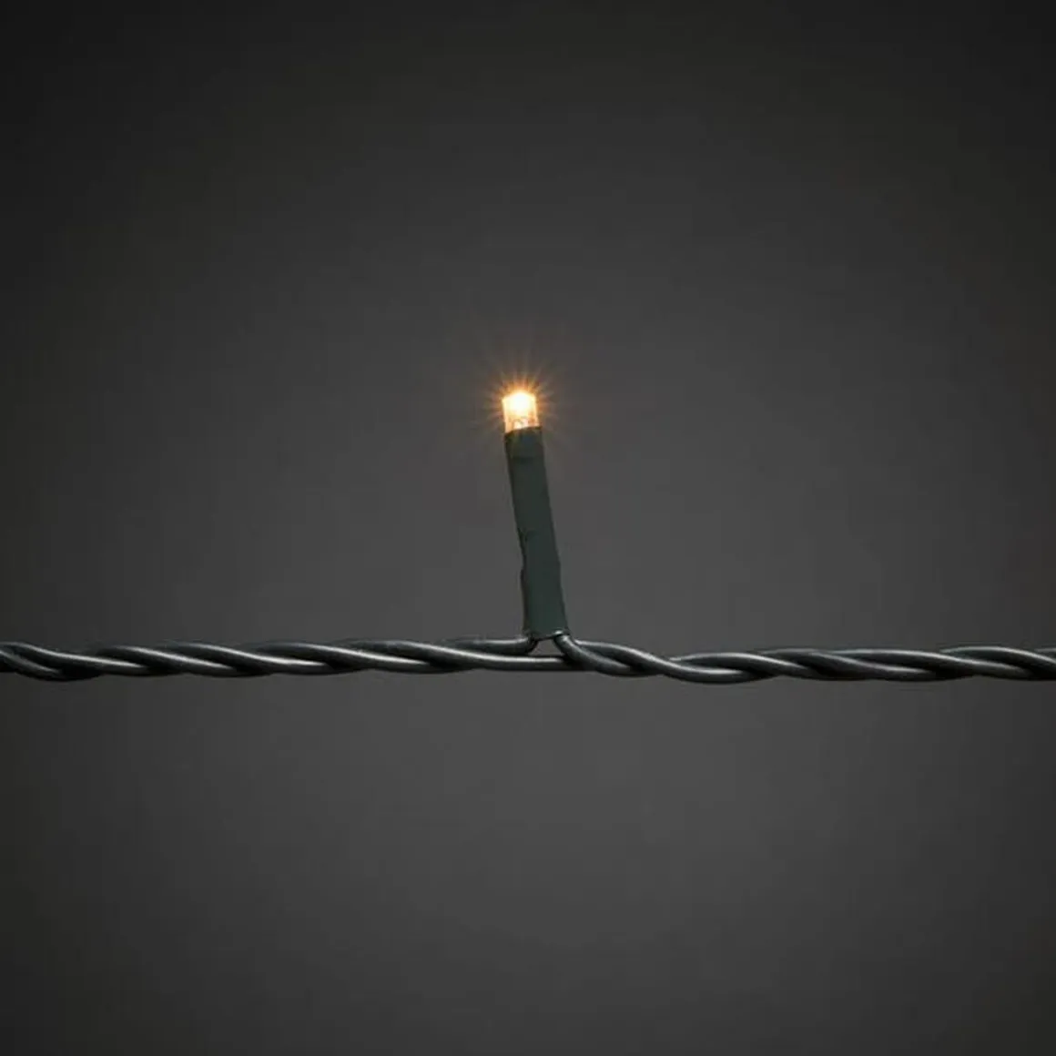 Ring slynge for juletre 5x40 LED 240 cm - Amber