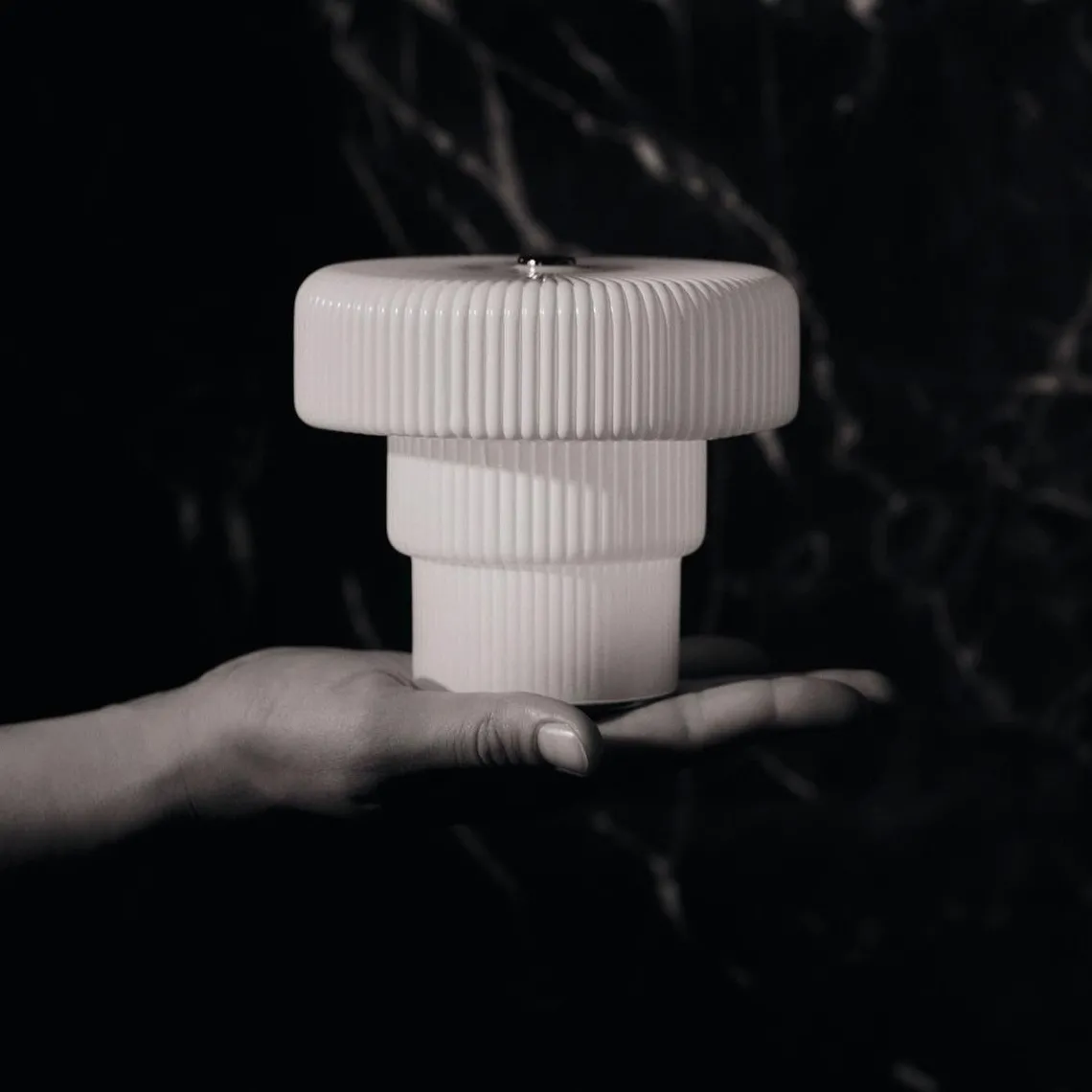 Ripple bærbar bordlampe