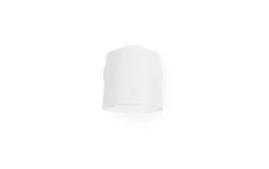 Rise vegglampe for fast installasjon - Hvit