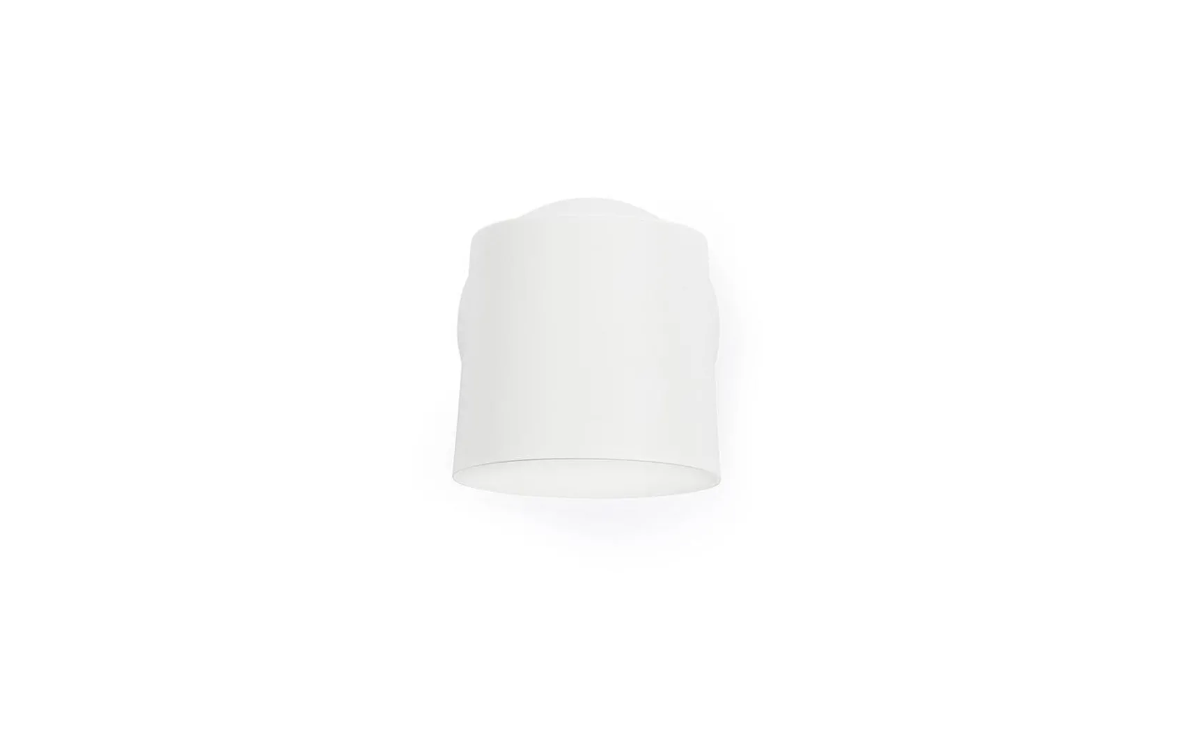 Rise vegglampe for fast installasjon - Hvit