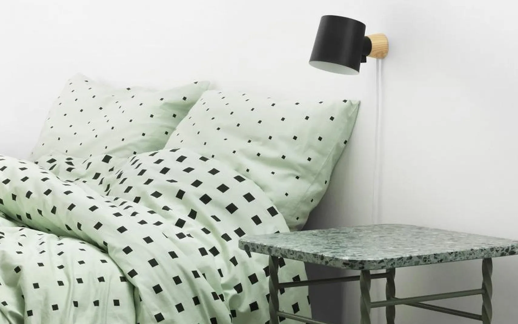Rise vegglampe, Svart