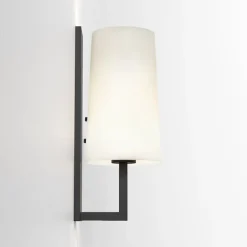 Riva 350 vegglampe baderom IP44 med glass skjerm