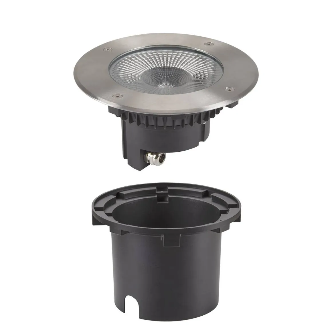 Rocci 200 rund nedfellbar uplight 16W 3000 Kelvin IP67