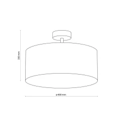 Rondo taklampe 40 cm