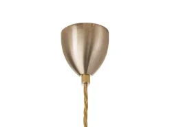 Rowan takpendel 22 cm Golden Smoke/gull
