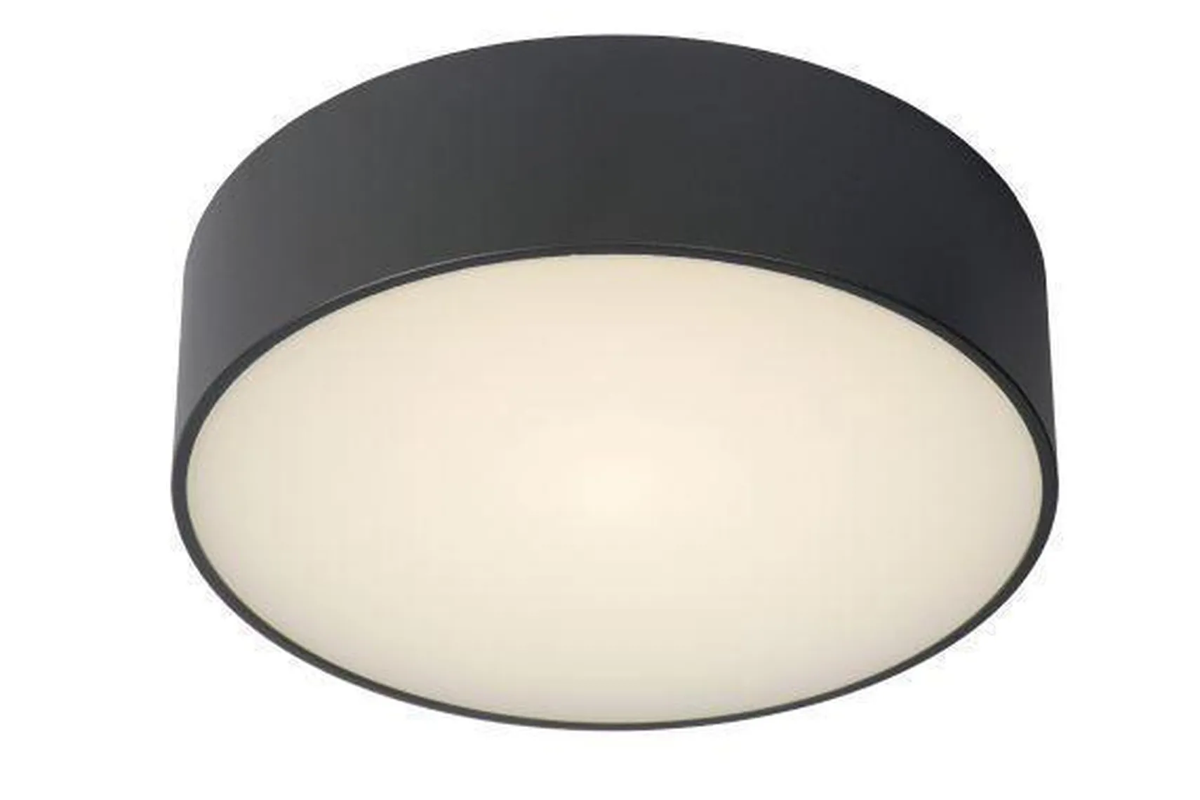 Roxane round taklampe 25 cm IP54 10 watt 2700 Kelvin - Antrasitt
