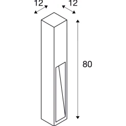 Rusty pullert 80 cm IP44