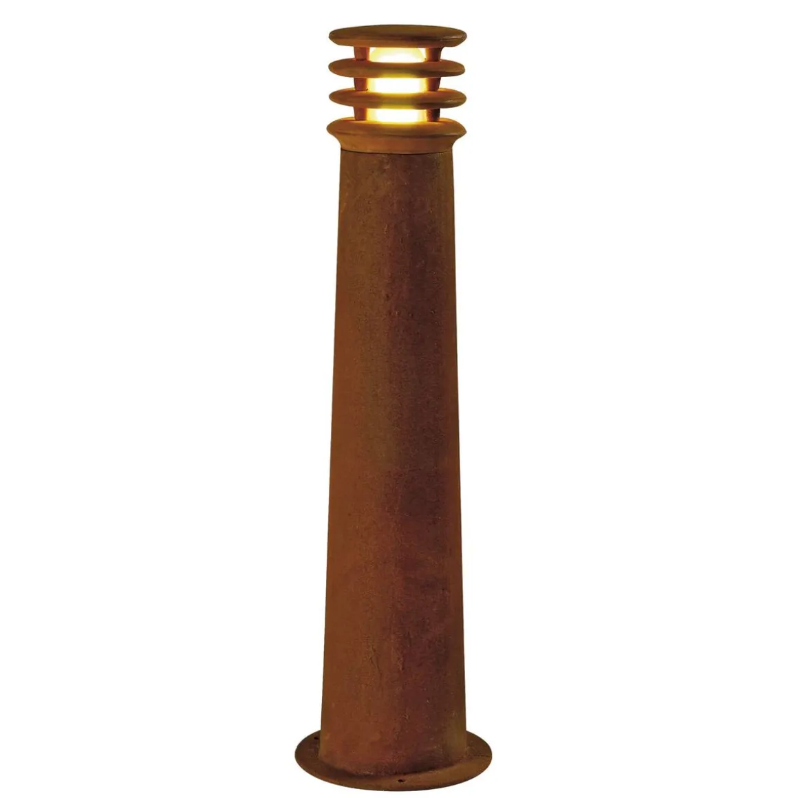 Rusty rund pullert 70 cm IP55