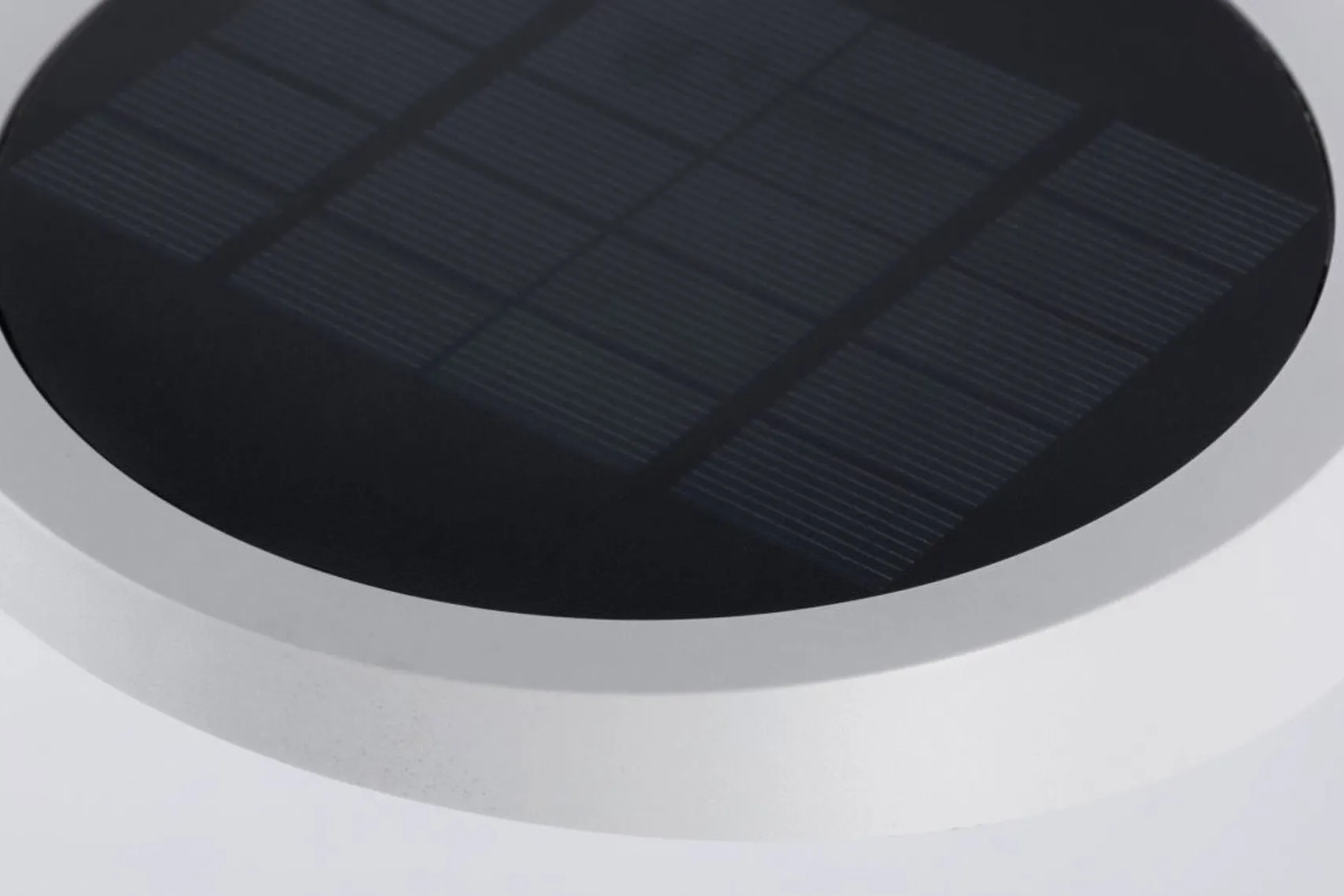 Ryse vegglampe utendørs 1,2W 3000 Kelvin m/bevegelses sensor - Solcelle