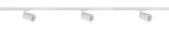 Secco spotskinne 3 spotter 1 meter - Pure white