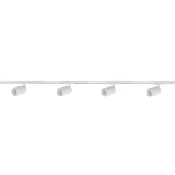 Secco spotskinne 4 spotter 2 meter - Pure white