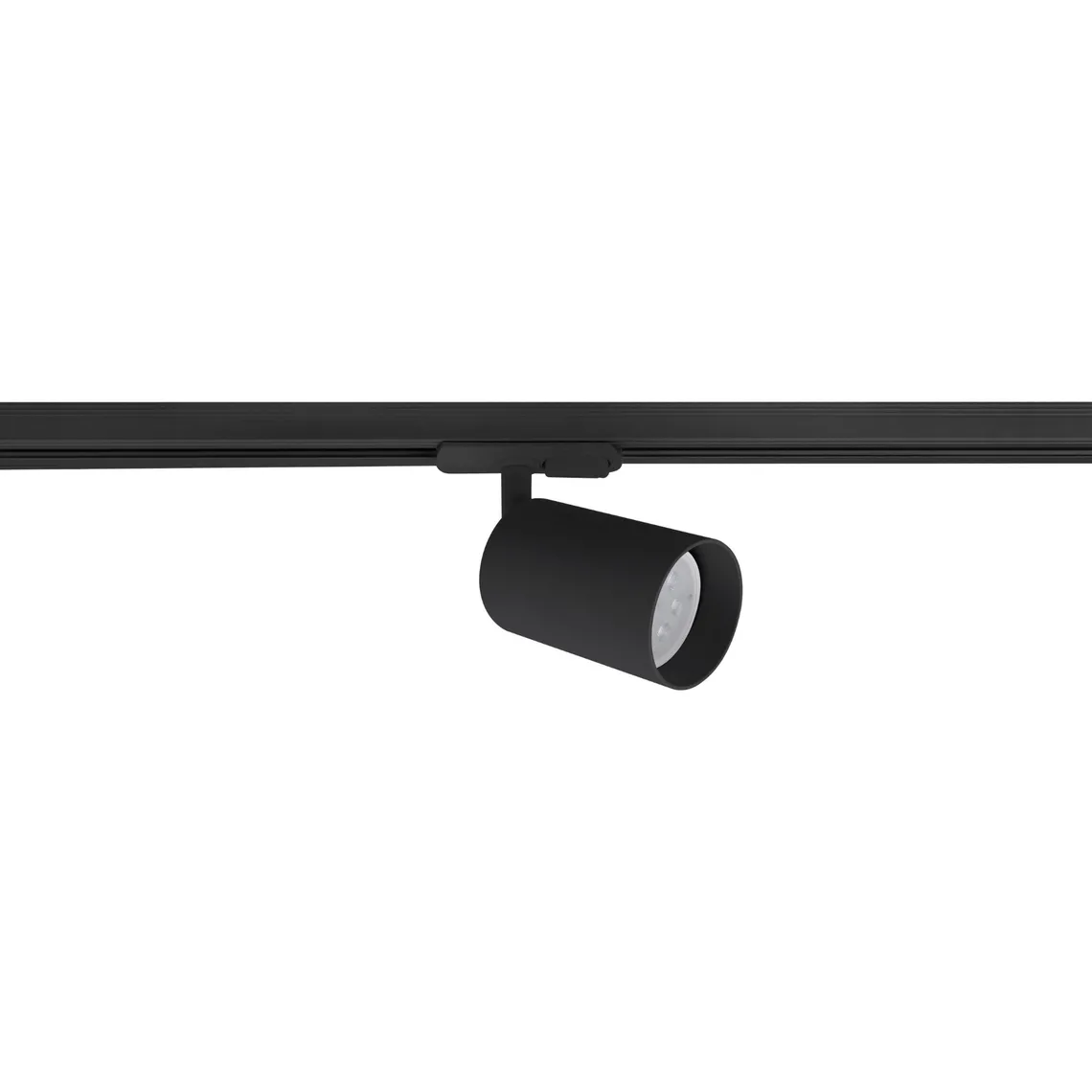 Secco spotskinne 5 spotter 2 meter - Svart