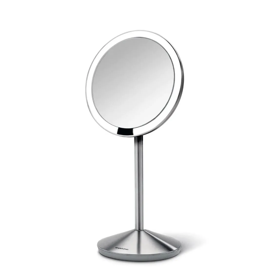 Simplehuman sminkespeil med lys, 12cm reisespeil