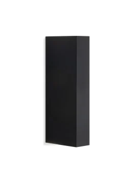 Slim Flex utendørs vegglampe IP65 2x4,6W Dimbar 3000K - Svart