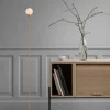 Snowball Gulvlampe - Messing