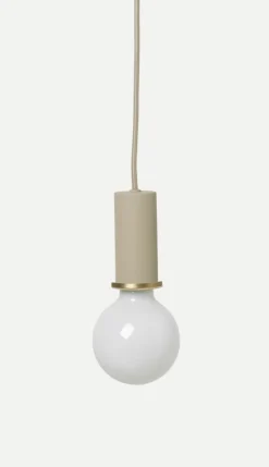 Socket takpendel lav - cashmere