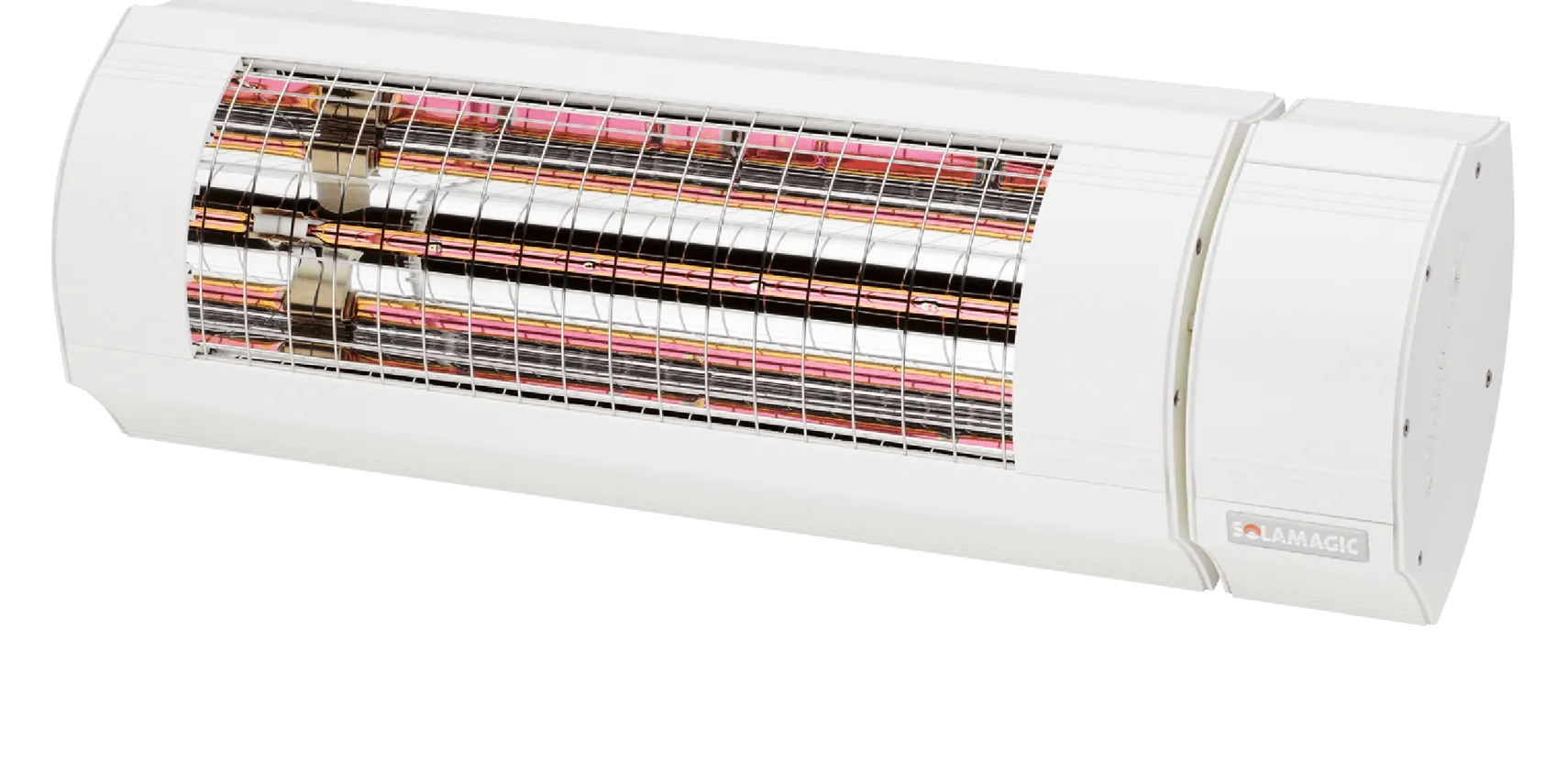 Solamagic Eco+ Pro terrassevarmer 2000W ARC m/Fjernkontroll - Hvit