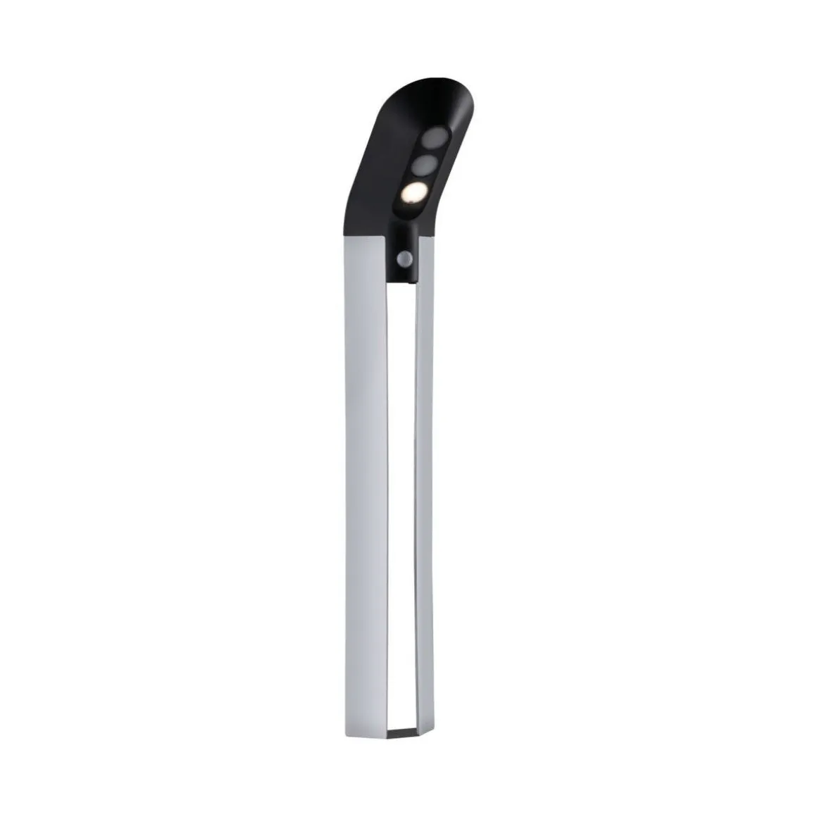 Solar LED pullert 1,22W 3000 Kelvin m/bevegelses sensor IP44 - Solcelle