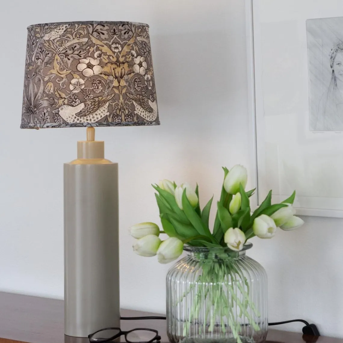 Solo mønster 58 bordlampe