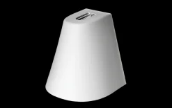 Spike 920 lumen 11W LED + opplys 6W - Skumringssensor og stikkontakt - Hvit